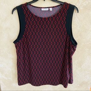 Susan Graver XL Sleeveless Top